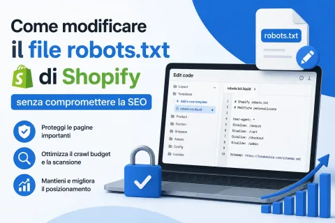 Come modificare il file robots.txt di Shopify senza comprometterne la SEO
